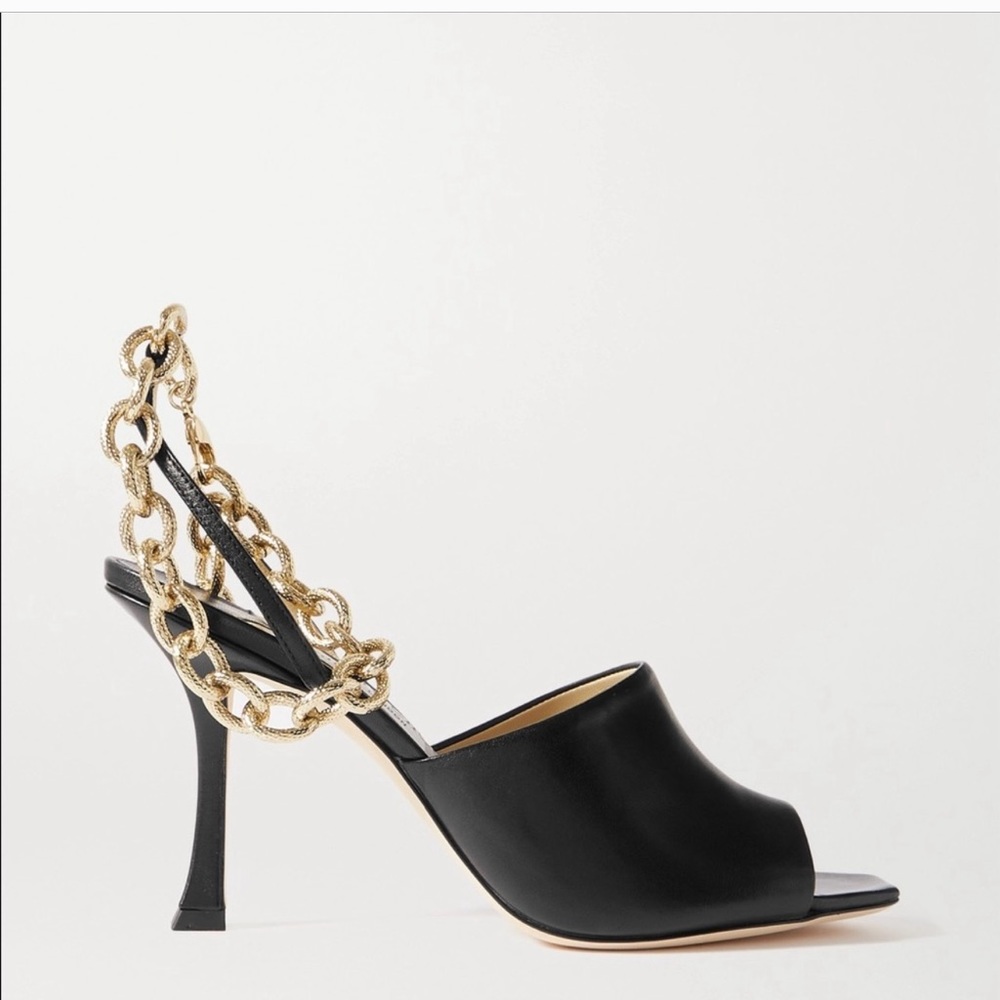 Jimmy Choo Mule with chain detail - Picture 3 of 9